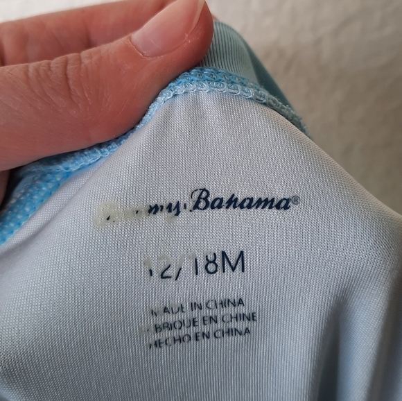 Tommy Bahama Infant Turtle UPF50+ Swimsuit 12/18mo 2022 - Picture 5 of 8